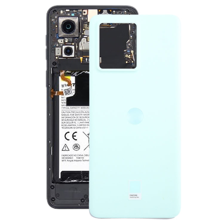 For Motorola Edge 40 Neo Original Battery Back Cover(Green) - Back Cover by PMC TechLife | Online Shopping South Africa | PMC TechLife