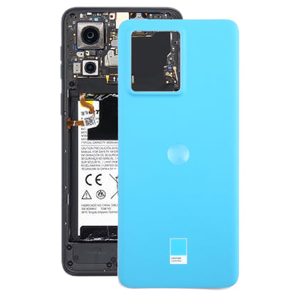 For Motorola Edge 40 Neo Original Battery Back Cover(Blue) - Back Cover by PMC Jewellery | Online Shopping South Africa | PMC Jewellery