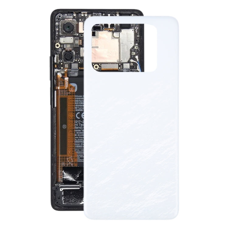 For Xiaomi Redmi K70E Original Battery Back Cover(White) - Back Cover by PMC Jewellery | Online Shopping South Africa | PMC Jewellery