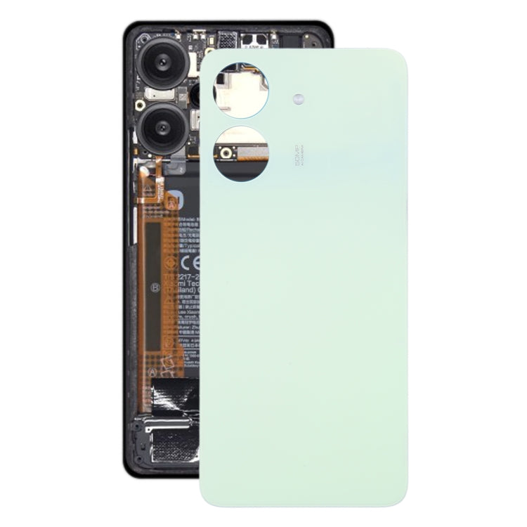 For Xiaomi Poco C65 Original Battery Back Cover(Green) - Back Cover by PMC Jewellery | Online Shopping South Africa | PMC Jewellery