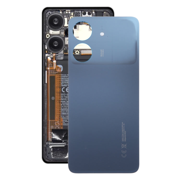 For Xiaomi Poco C65 Original Battery Back Cover(Blue) - Back Cover by PMC Jewellery | Online Shopping South Africa | PMC Jewellery