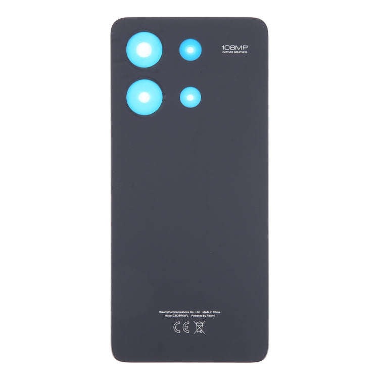 For Xiaomi Redmi Note 13 4G Original Battery Back Cover(Black) - Back Cover by PMC Jewellery | Online Shopping South Africa | PMC Jewellery