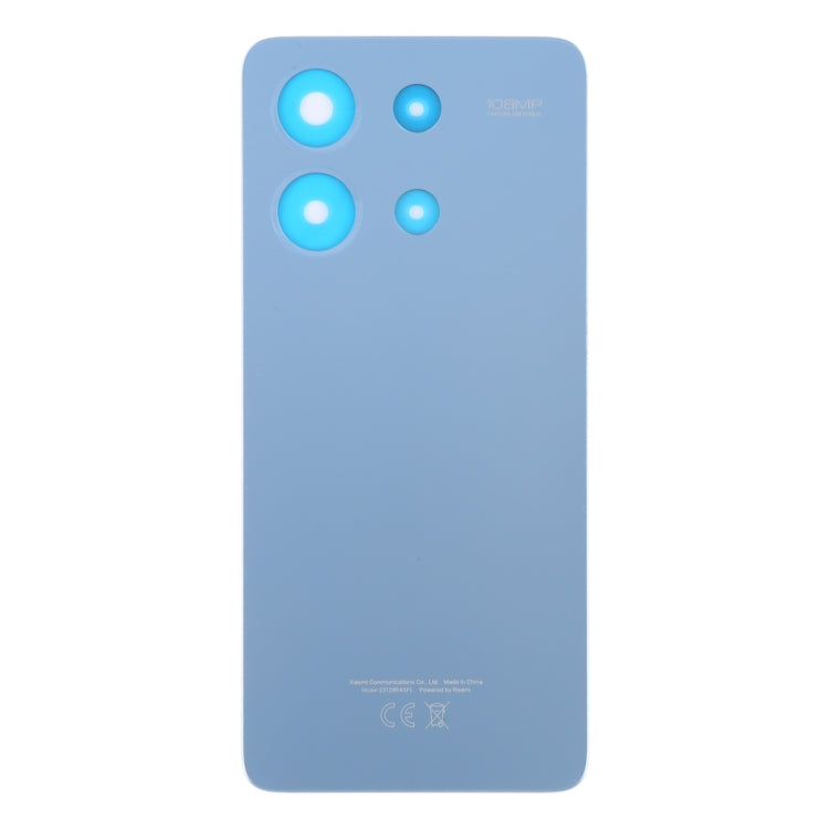 For Xiaomi Redmi Note 13 4G Original Battery Back Cover(Blue) - Back Cover by PMC TechLife | Online Shopping South Africa | PMC TechLife