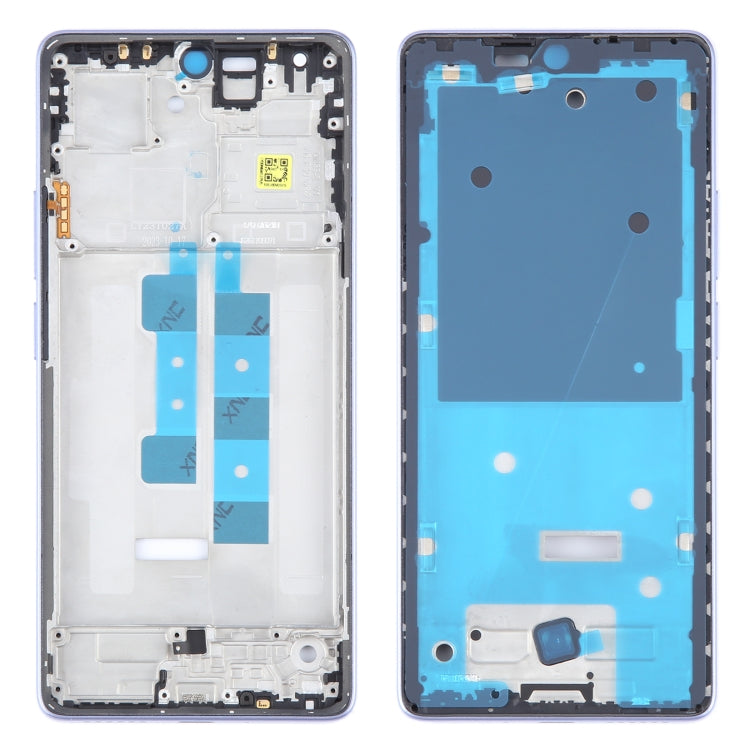 For Xiaomi Poco M6 Pro 4G Original Front Housing LCD Frame Bezel Plate (Blue) - LCD Related Parts by PMC TechLife | Online Shopping South Africa | PMC TechLife