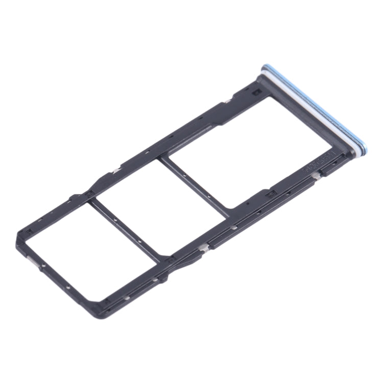 For Xiaomi Redmi Note 12 4G SIM Card Tray + SIM Card Tray + Micro SD Card Tray (Blue) - Card Tray by PMC Jewellery | Online Shopping South Africa | PMC Jewellery