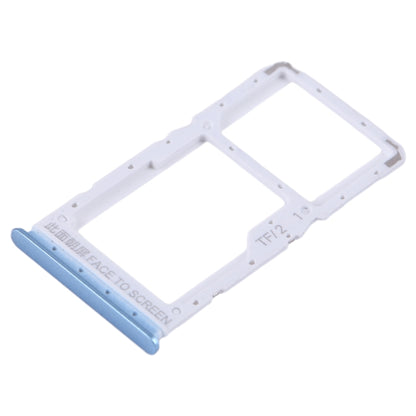 For Xiaomi Redmi Note 12 5G SIM Card Tray + SIM / Micro SD Card Tray (Blue) - Card Tray by PMC Jewellery | Online Shopping South Africa | PMC Jewellery