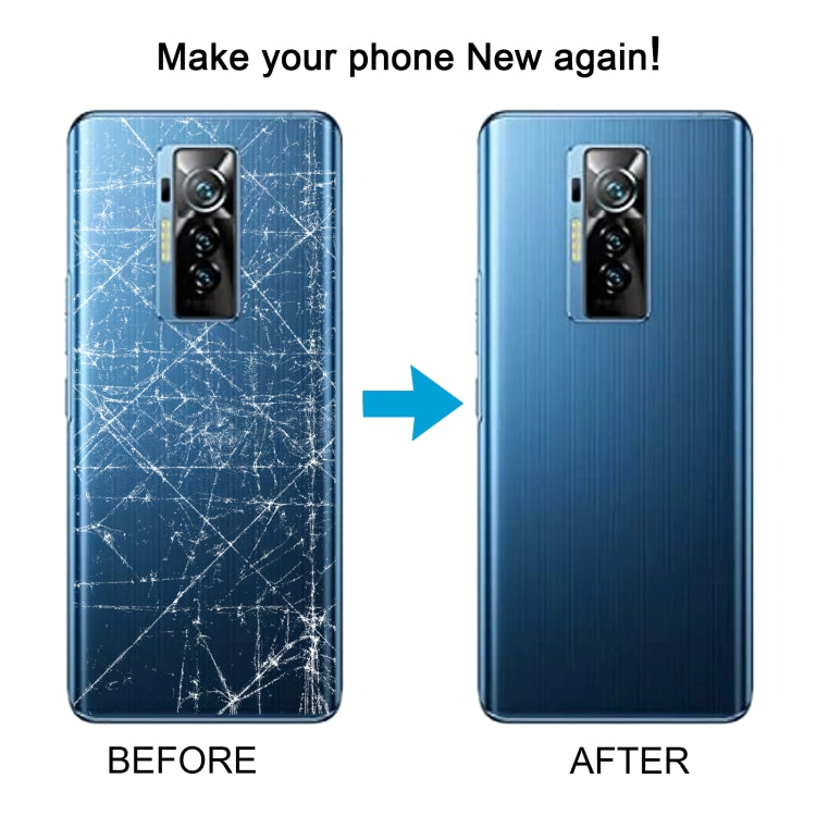 For Tecno Phantom X AC8 Original Battery Back Cover(Blue) - Back Cover by PMC TechLife | Online Shopping South Africa | PMC TechLife