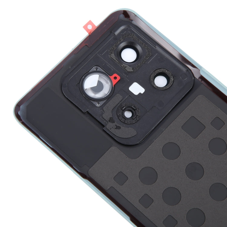 For OnePlus 10T Battery Back Cover with Camera Lens Cover(Green) - Back Cover by PMC TechLife | Online Shopping South Africa | PMC TechLife
