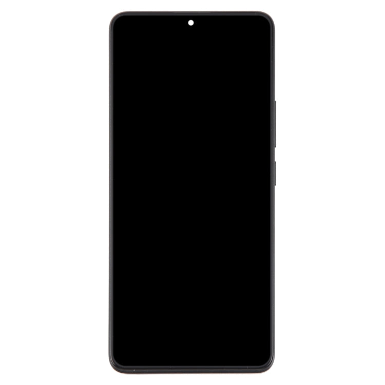 For Xiaomi Redmi Note 13 Pro 5G Original AMOLED Material LCD Screen Digitizer Full Assembly with Frame (Black) - LCD Screen by PMC Jewellery | Online Shopping South Africa | PMC Jewellery