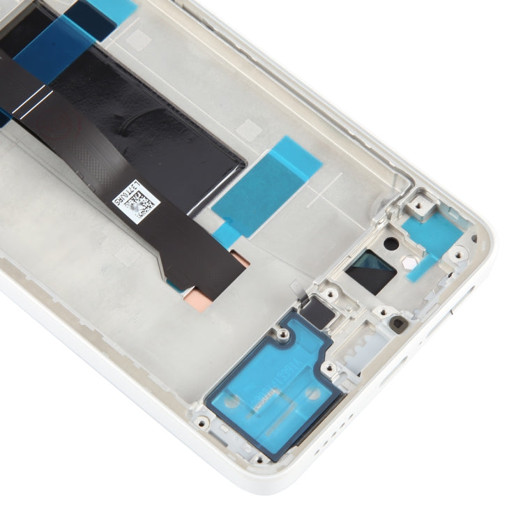 For Xiaomi Redmi Note 13 Pro 5G Original AMOLED Material LCD Screen Digitizer Full Assembly with Frame (White) - LCD Screen by PMC TechLife | Online Shopping South Africa | PMC TechLife