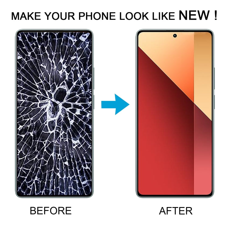 For Xiaomi Redmi Note 13 Pro 4G Original AMOLED Material LCD Screen Digitizer Full Assembly with Frame (Purple) - LCD Screen by PMC TechLife | Online Shopping South Africa | PMC TechLife