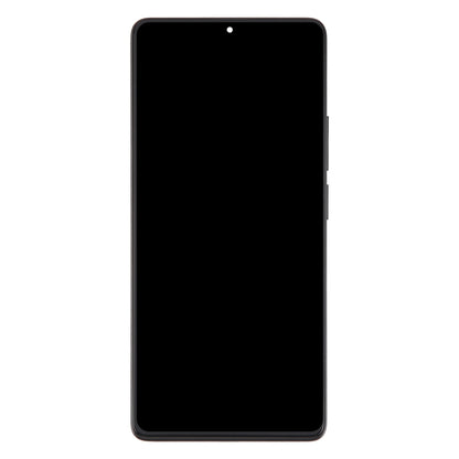 For Xiaomi Poco M6 Pro 4G Original AMOLED Material LCD Screen Digitizer Full Assembly with Frame (Black) - LCD Screen by PMC Jewellery | Online Shopping South Africa | PMC Jewellery