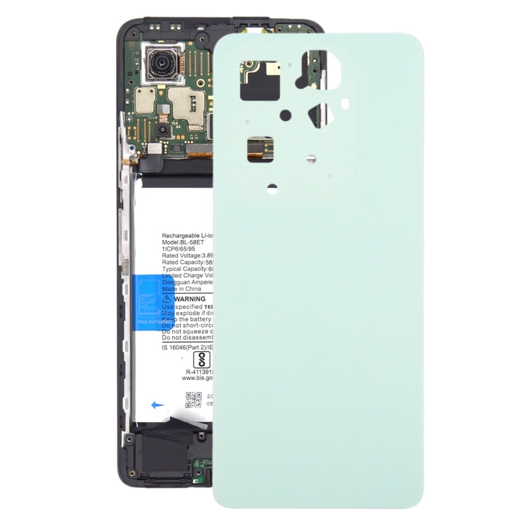 For Infinix Hot 40 X6836 Original Battery Back Cover(Green) - Back Cover by PMC Jewellery | Online Shopping South Africa | PMC Jewellery | Buy Now Pay Later Mobicred