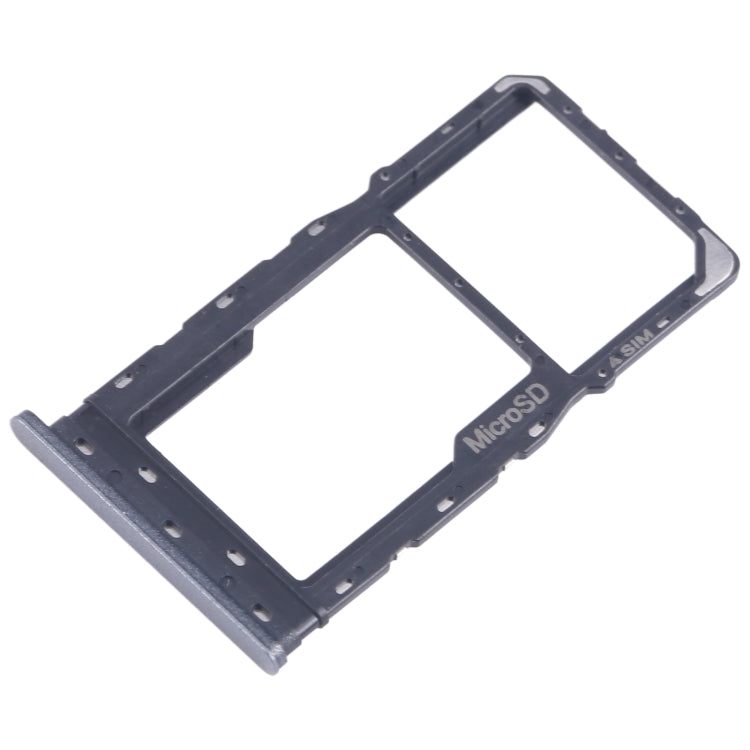 For T-Mobile Revvl 6 SIM Card Tray + Micro SD Card Tray (Black) - For T-Mobile by PMC Jewellery | Online Shopping South Africa | PMC Jewellery | Buy Now Pay Later Mobicred