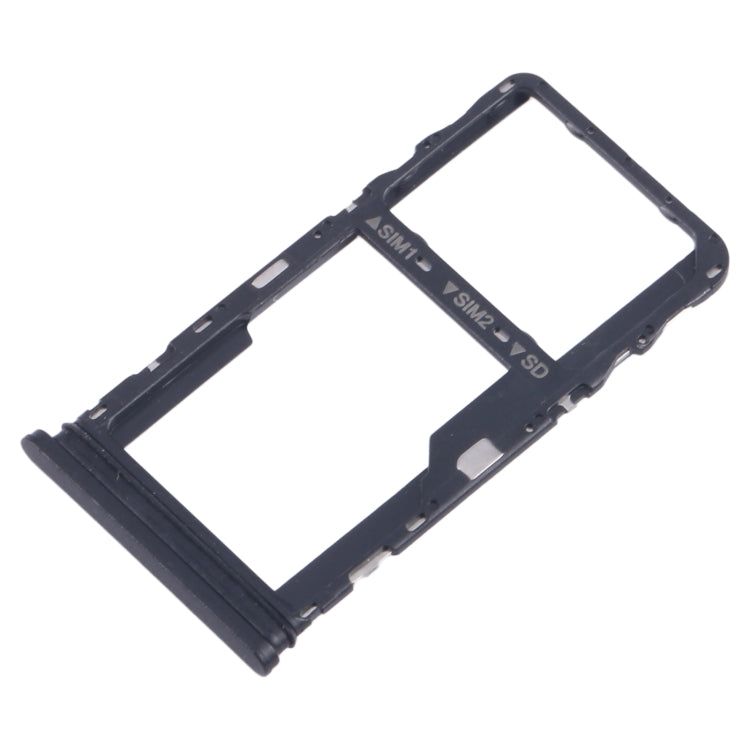 For TCL 305 Original SIM + SIM/Micro SD Card Tray (Black) - For TCL by PMC Jewellery | Online Shopping South Africa | PMC Jewellery | Buy Now Pay Later Mobicred