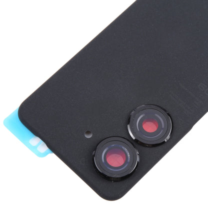 For Asus Zenfone 9 AI2202 Original Battery Back Cover with Camera Lens Cover(Black) - Back Cover by PMC Jewellery | Online Shopping South Africa | PMC Jewellery | Buy Now Pay Later Mobicred