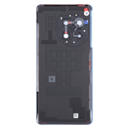 For OnePlus Ace 3 PJE110 Original Glass Battery Back Cover with Camera Lens(Blue) - Back Cover by PMC Jewellery | Online Shopping South Africa | PMC Jewellery | Buy Now Pay Later Mobicred