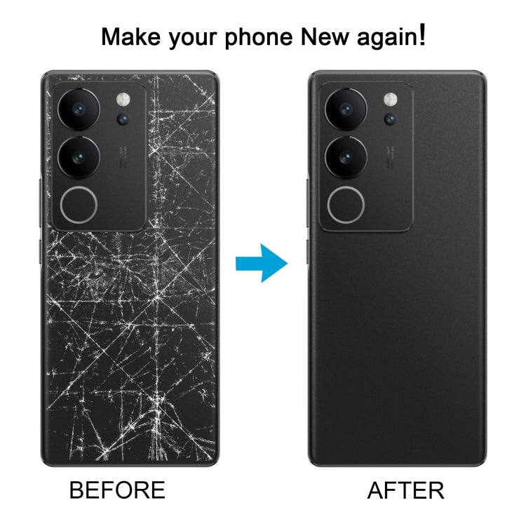 For vivo V29 Pro Battery Back Cover with Camera Lens - Back Cover by PMC Jewellery | Online Shopping South Africa | PMC Jewellery | Buy Now Pay Later Mobicred