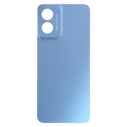 For Motorola Moto G Play 2024 Original Battery Back Cover(Blue) - Back Cover by PMC Jewellery | Online Shopping South Africa | PMC Jewellery | Buy Now Pay Later Mobicred