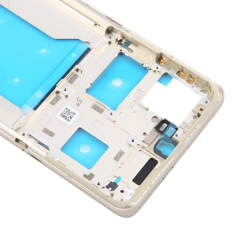 For Motorola Moto X50 Ultra Original Front Housing LCD Frame Bezel Plate (Gold) - Frame Bezel Plate by PMC Jewellery | Online Shopping South Africa | PMC Jewellery | Buy Now Pay Later Mobicred