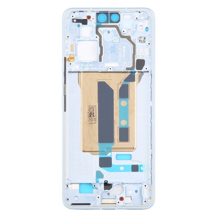 For Xiaomi Civi 4 Pro Original Front Housing LCD Frame Bezel Plate (Blue) - Frame Bezel Plate by PMC Jewellery | Online Shopping South Africa | PMC Jewellery | Buy Now Pay Later Mobicred