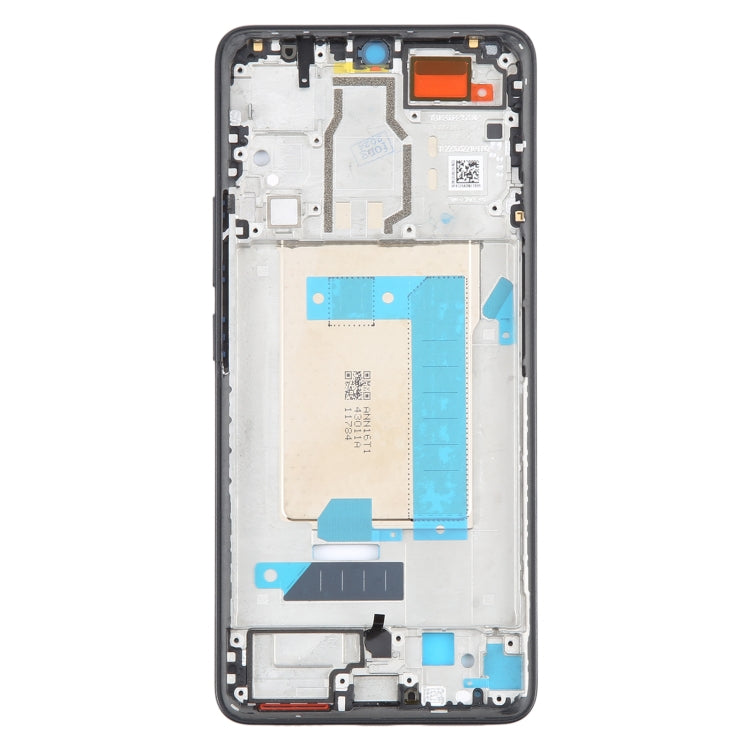 For Xiaomi Poco F6 Original Front Housing LCD Frame Bezel Plate (Black) - Frame Bezel Plate by PMC Jewellery | Online Shopping South Africa | PMC Jewellery | Buy Now Pay Later Mobicred