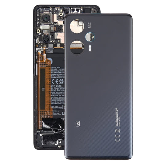 For Xiaomi Poco F5 Original Battery Back Cover(Black) - Back Cover by PMC Jewellery | Online Shopping South Africa | PMC Jewellery | Buy Now Pay Later Mobicred