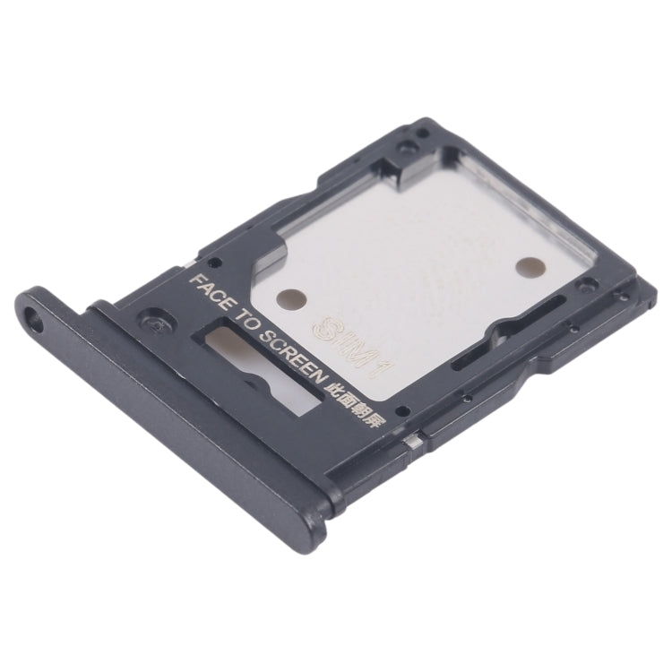 For Xiaomi Redmi Note 13 4G Original SIM Card Tray + SIM / Micro SD Card Tray (Black) - free shipping - PMC Jewellery - Order now!