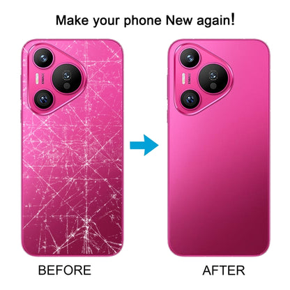 For Huawei Pura 70 Battery Back Cover(Pink) - Back Cover by PMC Jewellery | Online Shopping South Africa | PMC Jewellery | Buy Now Pay Later Mobicred