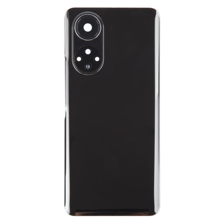 For Huawei Nova 9 Battery Back Cover with Camera Lens(Black) - Back Cover by PMC Jewellery | Online Shopping South Africa | PMC Jewellery | Buy Now Pay Later Mobicred