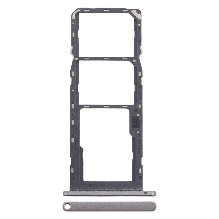 For Nokia C31 Original SIM Card Tray + SIM Card Tray + Micro SD Card Tray (Grey) - Card Tray by PMc TechLife | Online Shopping South Africa | PMc TechLife | Buy Now Pay Later Mobicred