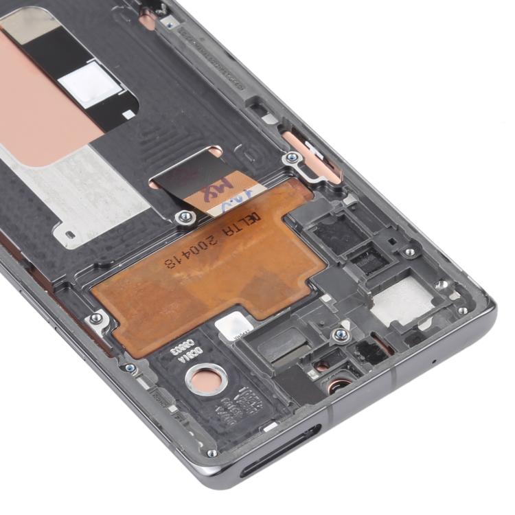 For LG Velvet 5G US Version Original LCD Screen Digitizer Full Assembly with Frame (Silver) - For LG by PMC TechLife | Online Shopping South Africa | PMC TechLife | Buy Now Pay Later Mobicred