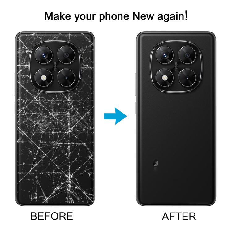 For Xiaomi Redmi Note 14 Pro 5G Original Battery Back Cover(Black) - Back Cover by PMc TechLife | Online Shopping South Africa | PMc TechLife | Buy Now Pay Later Mobicred