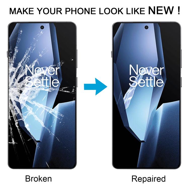 For OnePlus Ace 5 PKG110 Front Screen Outer Glass Lens with OCA Optically Clear Adhesive - LCD Related Parts by PMc TechLife | Online Shopping South Africa | PMc TechLife | Buy Now Pay Later Mobicred