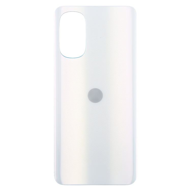 For Motorola Moto G71s Original Battery Back Cover(White) - Back Cover by PMC Jewellery | Online Shopping South Africa | PMC Jewellery