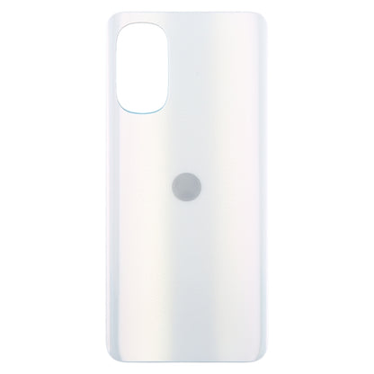 For Motorola Moto G71s Original Battery Back Cover(White) - Back Cover by PMC Jewellery | Online Shopping South Africa | PMC Jewellery