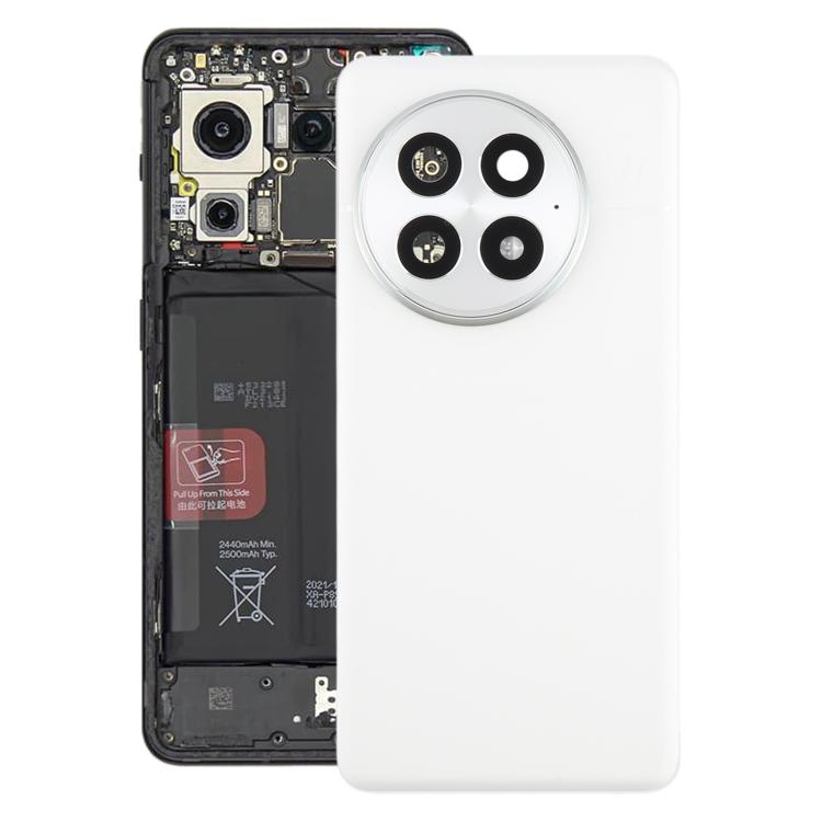 For OnePlus 13 Original Back Cover with Camera Lens Cover(White) - free shipping - PMC TechLife - Order now!