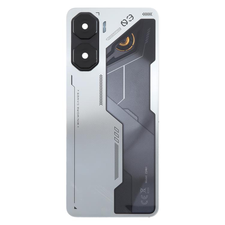 For ZTE nubia Neo 3 Plastic Battery Back Cover with Camera Lens Cover(Silver) - free shipping - PMC TechLife - Order now!