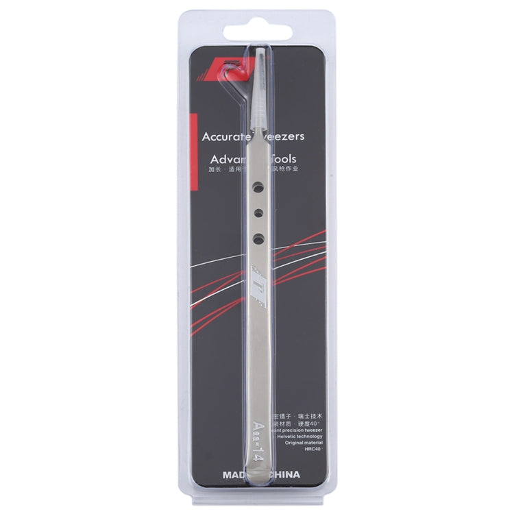 Aaa-14 Precision Repair Tweezers Long Pointed Stainless Steel - Tweezers by PMC Jewellery | Online Shopping South Africa | PMC Jewellery | Buy Now Pay Later Mobicred