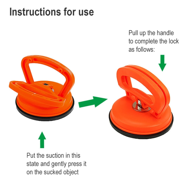 Large Car Dent Repair Puller Suction Cup Bodywork Panel Sucker (Orange) - Hand Tool Sets by PMC Jewellery | Online Shopping South Africa | PMC Jewellery | Buy Now Pay Later Mobicred