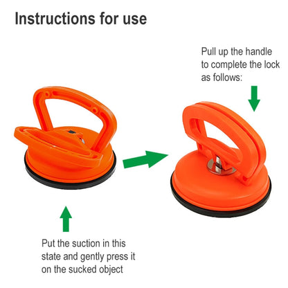 Large Car Dent Repair Puller Suction Cup Bodywork Panel Sucker (Orange) - Hand Tool Sets by PMC Jewellery | Online Shopping South Africa | PMC Jewellery | Buy Now Pay Later Mobicred