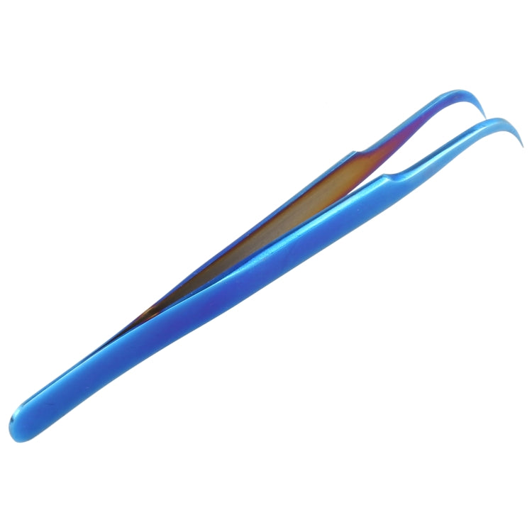 Vetus MCS-15 Bright Blue Curved Tweezers - Tweezers by VETUS | Online Shopping South Africa | PMC Jewellery | Buy Now Pay Later Mobicred