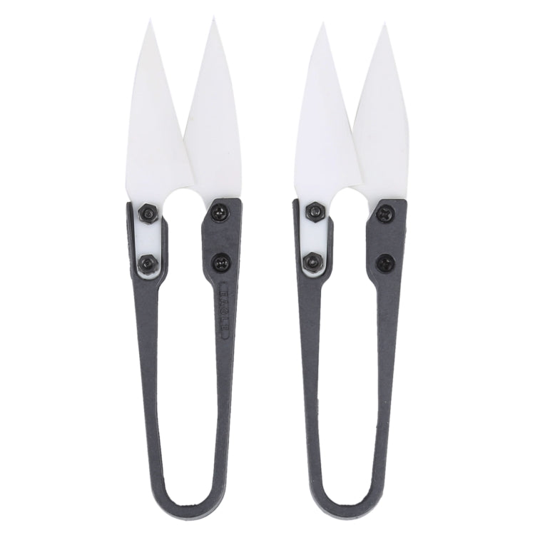 2pcs Insulated Ceramic U-shear Hand Tools - Others by PMC TechLife | Online Shopping South Africa | PMC TechLife | Buy Now Pay Later Mobicred