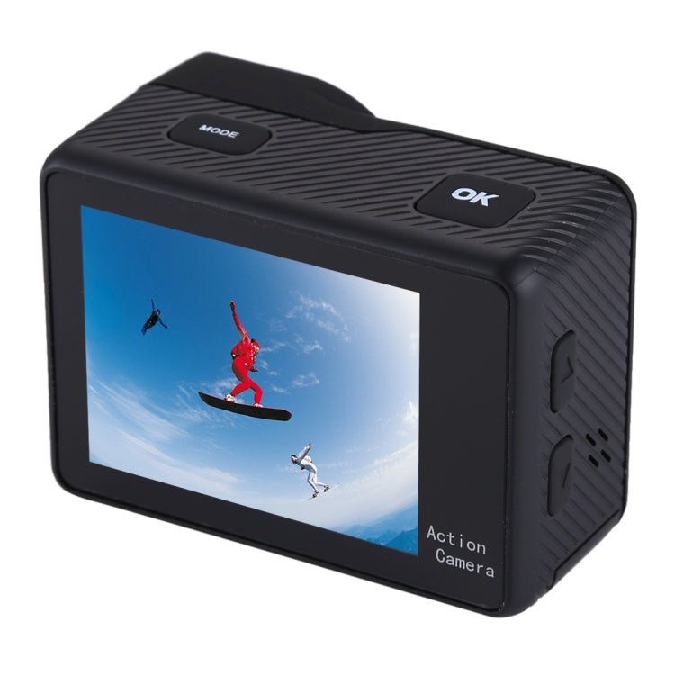 S300 HD 4K WiFi 12.0MP Sport Camera with Remote Control & 30m Waterproof Case, 2.0 inch LTPS Touch Screen + 0.66 inch Front Display, Generalplus 4248, 170 Degree A Wide Angle Lens(Black) - Other Camera by PMC Jewellery | Online Shopping South Africa | PMC Jewellery | Buy Now Pay Later Mobicred