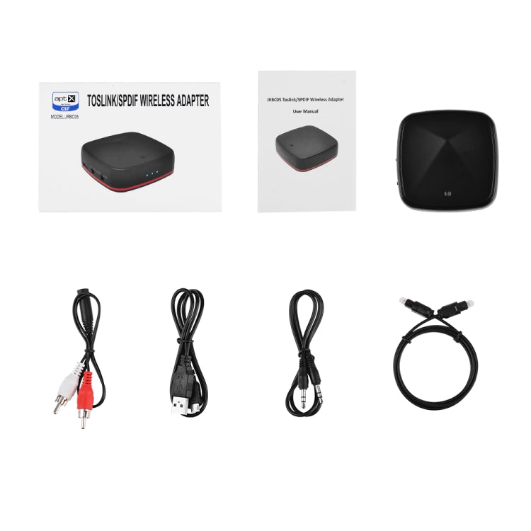 Aptx Bluetooth Transmitter Receiver Wireless Adapter Toslink/SPDIF - Fiber Receiver by PMC Jewellery | Online Shopping South Africa | PMC Jewellery | Buy Now Pay Later Mobicred