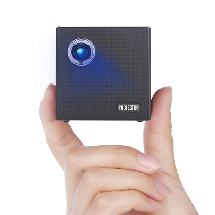 C80 DLP portable HD Projector 120-inch Giant Screen Projector Blu-ray 4K, Android 7.1.2, 2GB + 16GB US Plug - Mini Projector by PMc TechLife | Online Shopping South Africa | PMc TechLife | Buy Now Pay Later Mobicred
