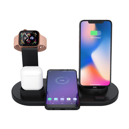 HQ-UD15 Rotatable Wireless Charging Base with Stand for Phones / iWatches / AirPods (White) - Multifunction Charger by PMC Jewellery | Online Shopping South Africa | PMC Jewellery