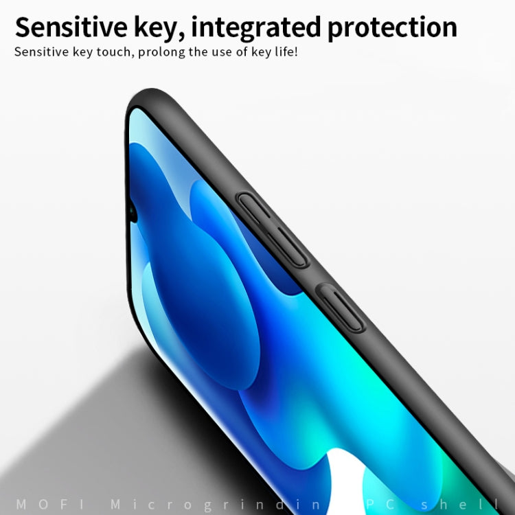 For Xiaomi Mi 10 Lite MOFI Frosted PC Ultra-thin Hard Case(Gold) - Xiaomi Cases by MOFI | Online Shopping South Africa | PMC TechLife