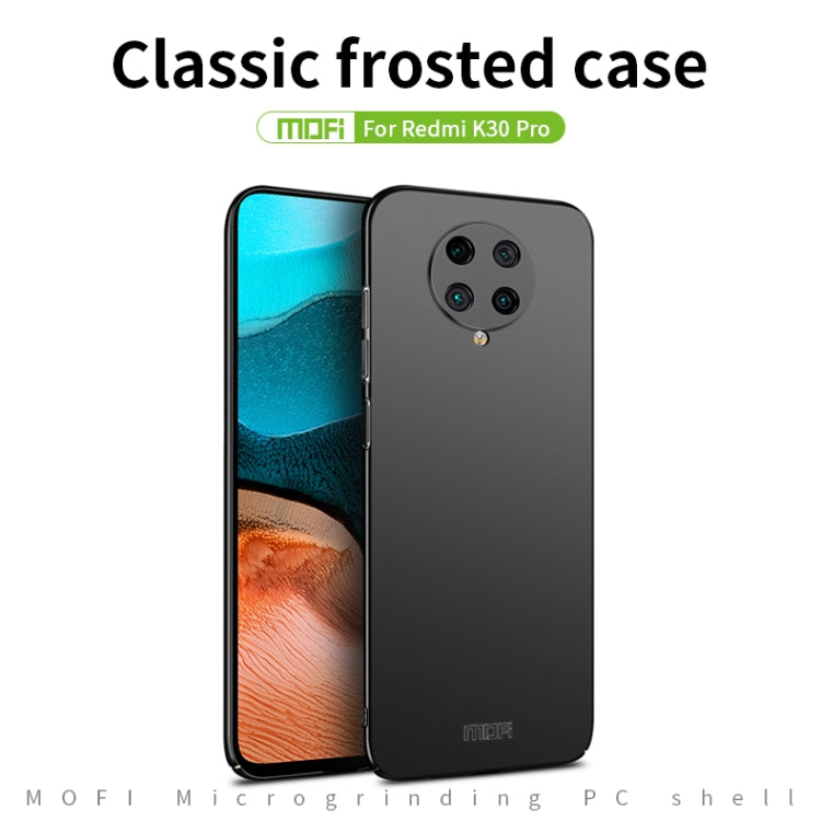 For Xiaomi Redmi K30 Pro MOFI Frosted PC Ultra-thin Hard Case(Red) - Xiaomi Cases by MOFI | Online Shopping South Africa | PMC TechLife | Buy Now Pay Later Mobicred