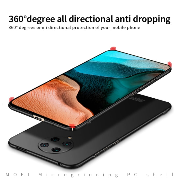 For Xiaomi Redmi K30 Pro MOFI Frosted PC Ultra-thin Hard Case(Red) - Xiaomi Cases by MOFI | Online Shopping South Africa | PMC TechLife | Buy Now Pay Later Mobicred